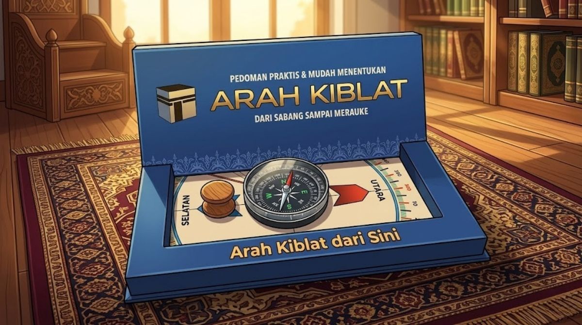Arah Kiblat dari Sini Lokasi Terdekat Kota Anda Presisi