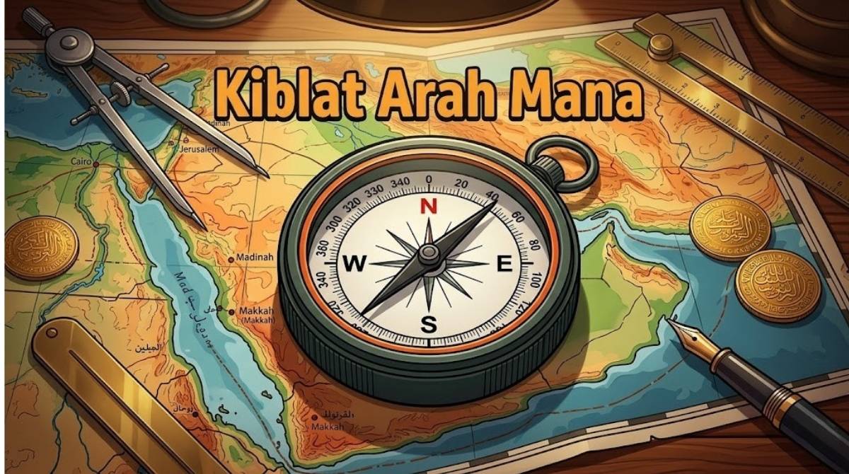 Kiblat Arah Mana Panduan Cek Arah Kabah Kemana